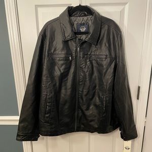 Men’s dockers leather jacket
